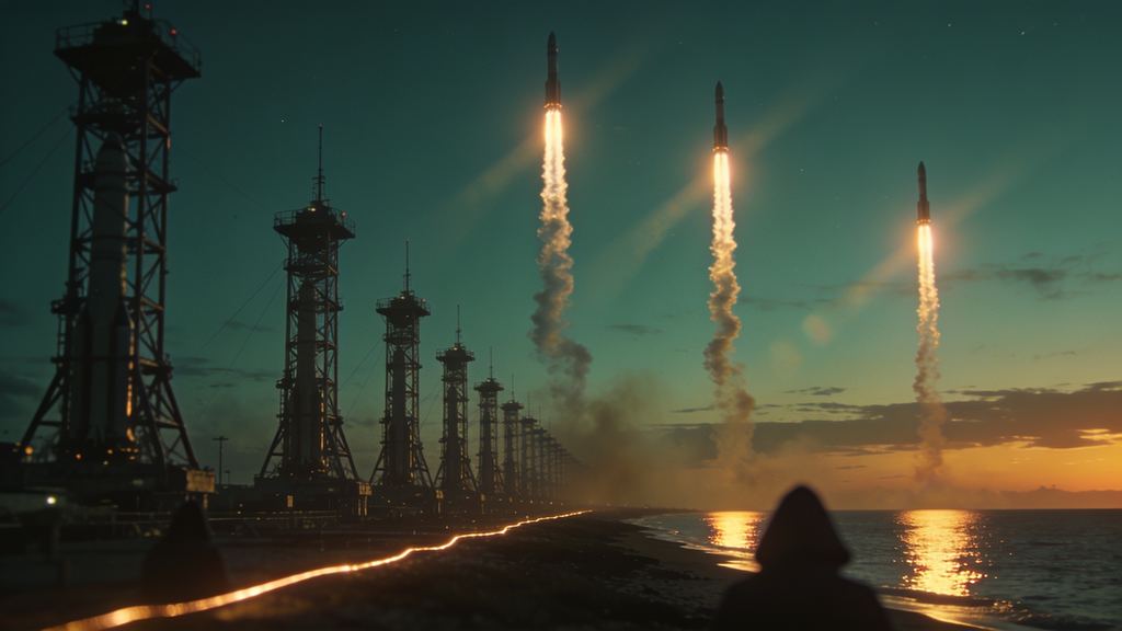 Six Launches a Day