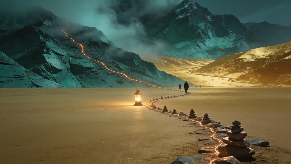 The Blind Hiker's Descent